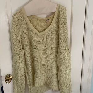 Free People Chunky Knit Sweater